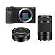 SONY ALPHA 6600 NOIR + 16-50 + 55-210 PROMO GARANTIE 3 ans. MATERIEL PROVENANCE SONY FRANCE. Emballage securisé de vos commandes. Livré avec Facture dont TVA.