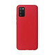 Myway Coque pour Samsung Galaxy A02S COLORED Souple en TPU Rouge - Résistante aux chocs