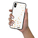 Evetane Coque en verre trempé iPhone Xs Max Marguerite pas cher