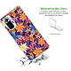 Avis LaCoqueFrançaise Coque Xiaomi Redmi Note 10 Pro 360 intégrale transparente Motif Fleurs violettes et oranges Tendance