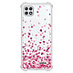 Evetane Coque Samsung Galaxy A22 5G Silicone antichocs Solides coins renforcés  transparente Motif Confettis De Coeur Coque Samsung Galaxy A22 5G Silicone antichocs Solides coins renforcés Protection Housse transparente Confettis De Coeur