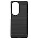 Avizar Coque pour Oppo A98 5G Effet Carbone Silicone Flexible Antichoc  Noir - Coque en silicone gel flexible série Classic Carb, conçue pour votre Oppo A98 5G