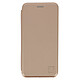 Avizar Étui Galaxy S21 Plus Porte-carte Support Vidéo Effet Satinée rose champagne Étui de protection spécialement conçu pour le Samsung Galaxy S21 Plus