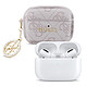 Acheter Guess Coque pour AirPods Pro 2 avec Charm Design Élégant Rose Poudré