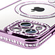 Avis Avizar Coque Diamant pour iPhone 13 Protection MagSafe Contour Strass Violet