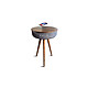 Blaupunkt - Table en bois avec enceinte intégrée - BLP0520-143 - Bois foncé Blaupunkt - Table en bois avec enceinte intégrée - BLP0520-143 - Bois foncé