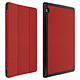 Avizar Housse Huawei Mediapad T5 10.0 Etui Clapet Folio Support Video Rouge - Étui folio spécialement conçu pour Huawei MediaPad T5 10