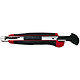 Avis WEDO cutter professionnel Auto-Load, lame: 18 mm, noir/rouge