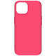 Avizar Coque pour iPhone 15 Plus Silicone Premium Semi rigide Finition Mate Douce  Fuchsia Coque série Fast Premium, conçue avec un mélange de polycarbonate et de silicone, pour votre Apple iPhone 15 Plus