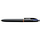 BIC Stylo bille 4 COLOURS PRO Noir Pointe Moy. 4 Couleurs classiques x 12 Stylo à bille