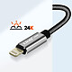 Acheter LinQ Adaptateur Audio Lightning vers Double Jack 3.5mm Femelle Casque + Micro