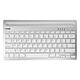 LinQ Clavier sans fil QWERTY Blanc , Compatible iOS / Android / Windows - Clavier sans fil QWERTY qui réinvente l'utilisation de votre smartphone / tablette