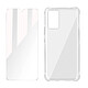 Avizar Pack Protection Vivo V21 Coque Souple et Verre Trempé transparent Pack Premium, intégral 360° spécialement conçu pour un Vivo V21.