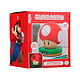 Super Mario - Réveil lumineux Super Mushroom Réveil lumineux Super Mario, modèle Super Mushroom.