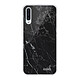 Evetane Coque Samsung Galaxy A50 360 intégrale transparente Motif Marbre noir Tendance Coque Samsung Galaxy A50 360 intégrale transparente Marbre noir Tendance