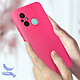 Acheter Avizar Coque pour Xiaomi Redmi 12C Silicone Semi-rigide Finition Douce au Toucher Fine  Fuchsia