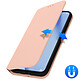 Avizar Housse Huawei P40 Lite Étui Folio Portefeuille Fonction Support rose gold pas cher