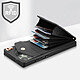 Avis Avizar Coque Cordon pour Samsung Galaxy S23 Ultra Dos Portefeuille Bague Support  Noir