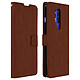 Avizar Housse OnePlus 8 Pro Étui Folio Porte-carte Fonction Support Vintage Marron Pochette de protection spécialement conçue pour le One Plus 8 Pro