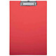 MAUL Porte-bloc à pince MAULbalance, A4, carton, rouge Porte-bloc