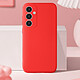 Avis Avizar Coque pour Samsung Galaxy S23 FE Semi-rigide Soft-touch Fast Cover Rouge