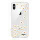 Evetane Coque iPhone X/Xs silicone transparente Motif Marguerite ultra resistant Coque iPhone X/Xs silicone transparente Marguerite ultra resistant Protection housse Motif Ecriture Tendance