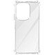 Avizar Coque pour Xiaomi Redmi Note 13 Pro 4G Silicone Coins Bumper Antichocs Transparent Coins renforcés, prêts à encaisser les impacts en cas de chute