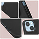 Avizar Coque pour Apple iPhone 14 Plus Silicone Flexible Finition Mate Anti-traces  noir pas cher