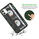 Avis Evetane Coque iPhone 11 Silicone Liquide Douce vert kaki Cassette