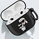 Acheter Karl Lagerfeld Coque pour AirPods 3 Antichoc Souple avec Anneau Noir