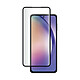 BigBen Connected Protection d'Écran pour Samsung Galaxy A55 en Verre Trempé 2.5D avec SmartFrame Transparent Pourvu d'une dureté 9H, offrant une protection contre les rayures, les chocs et les impacts