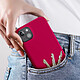 Avis Avizar Coque pour iPhone 15 Plus Silicone Semi-rigide Finition Douce au Toucher Fine  Fuchsia