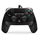 Snakebyte - Manette filaire Rock PS4 et PS3 avec gamepad tactile Manette filaire pour PS4 et PS3 noire - câble 3 mètres - pad tactile - Double moteur vibration