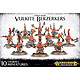 Warhammer AoS - Fyreslayers Vulkite Berzerkers Warhammer Age of Sigmar Dwarf  10 figurines