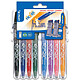 PILOT Stylo roller FRIXION BALL 07 Set2Go, étui de 8 Stylo roller