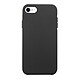 Evetane Coque iPhone 7/8 effet cuir grainé Noir Coque iPhone 7/8 effet cuir grainé Noir