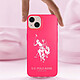 Avis U.S Polo Coque pour iPhone 13 Big Horse Antichoc Bords Surélevés Rose