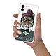 Evetane Coque iPhone 12 mini anti-choc souple angles renforcés transparente Motif Tigre Fashion pas cher