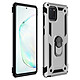 Avizar Coque Samsung Galaxy Note 10 Lite Antichoc Bi-matière avec Bague Support argent Coque de protection spécialement conçue pour le Samsung Galaxy Note 10 Lite