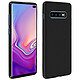 Avizar Coque Galaxy S10 Plus Protection Silicone Gel - Noir Mat Coque souple spécialement conçue pour Samsung Galaxy S10 Plus