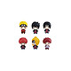 Naruto Shippuden Chokorin Mascot Series Vol. 2 - Pack 6 trading figures 5 cm Pack de 6 trading figures Naruto Shippuden Chokorin Mascot Series Vol. 2 5 cm.