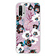 LaCoqueFrançaise Coque Xiaomi Redmi 9T 360 intégrale transparente Motif Fleurs parme Tendance Coque Xiaomi Redmi 9T 360 intégrale transparente Fleurs parme Tendance