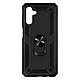 Avizar Coque Samsung Galaxy A13 5G et A04s Antichoc Hybride Bague Support Vidéo noir Association de la souplesse du silicone et de la rigidité du Polycarbonate pour une meilleur robustesse