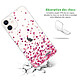 Avis Evetane Coque iPhone 12 mini silicone transparente Motif Confettis De Coeur ultra resistant