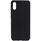 Muvit Coque pour Xiaomi Redmi 9A RECYCLETEK SOUPLE Noir Coque recyclable faite à partir de matière recyclée