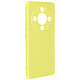 Avizar Coque pour Honor Magic 6 Lite 5G Semi-rigide Soft-touch Anti-traces Jaune - Bénéficie d'une finition Soft-touch, pour un toucher agréable et une prise en main raffinée