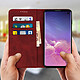 Avis Avizar Etui folio Rouge Vieilli pour Samsung Galaxy S10