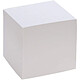 FOLIA Bloc cube 90 x 90 mm 700 feuilles non Collées Blanc Bloc cube