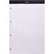 Avis RHODIA Lot de 3 Blocs Orange & Noir N°20 A4+ 160p 80g Séyès Perf.4T