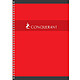 Avis CONQUÉRANT Cahier spiralé A4 Seyés 180 Pages 70g Coloris Aléatoire x 5